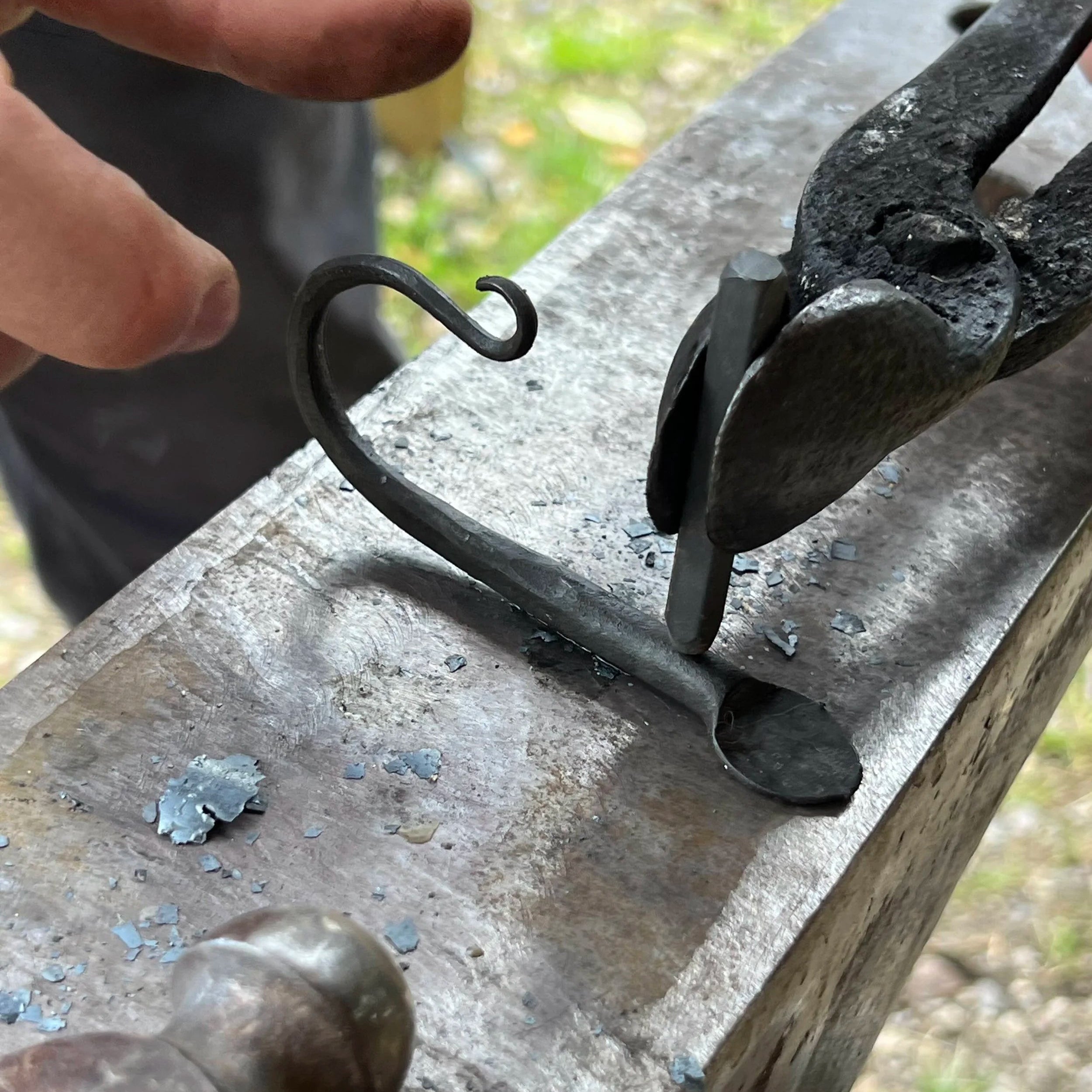Fundamentals Of Blacksmithing Class Stamping Initials