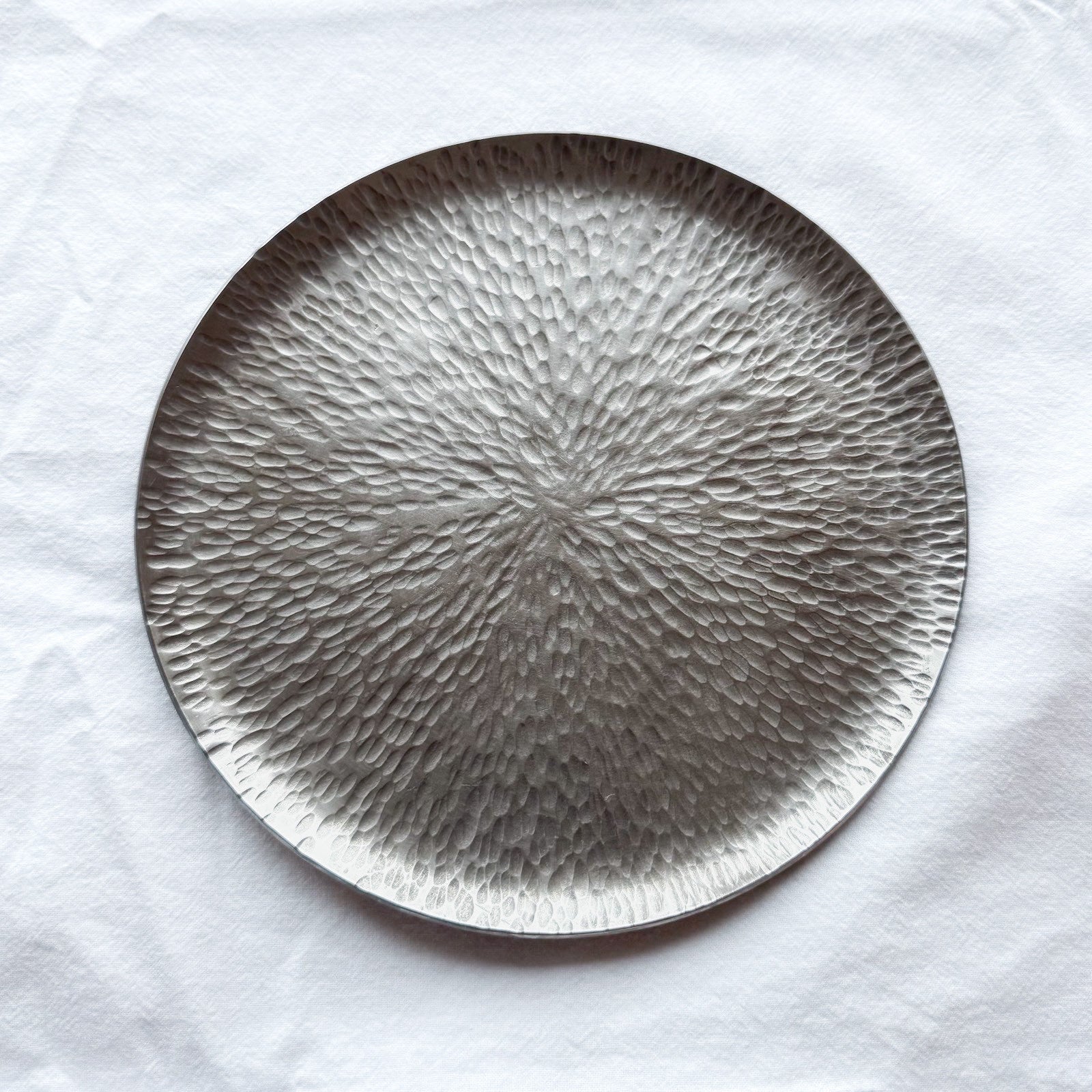 Tack Hammer Textured Stainless Steel Plate