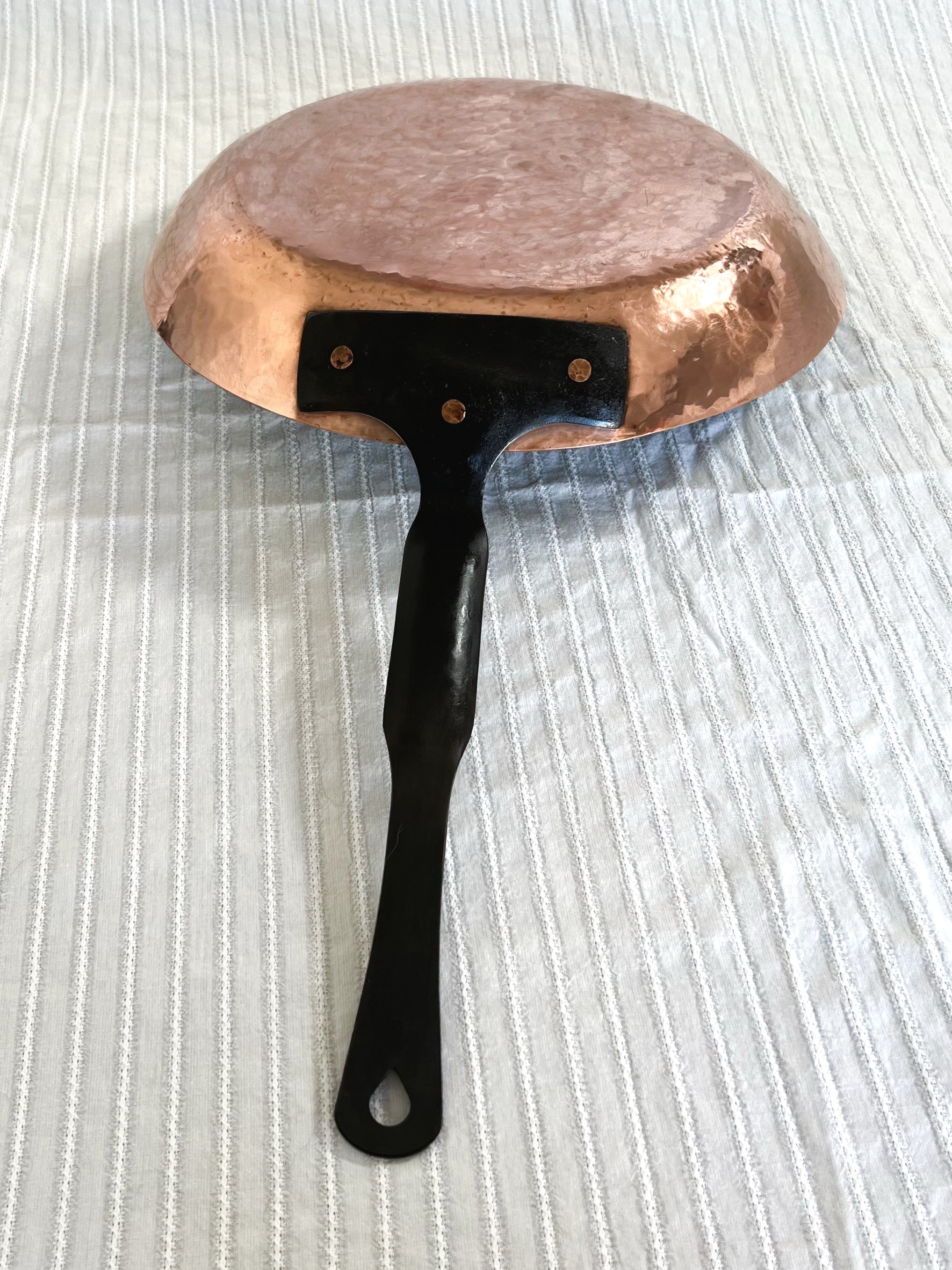 Hand Raised Tin Lined Copper Pan